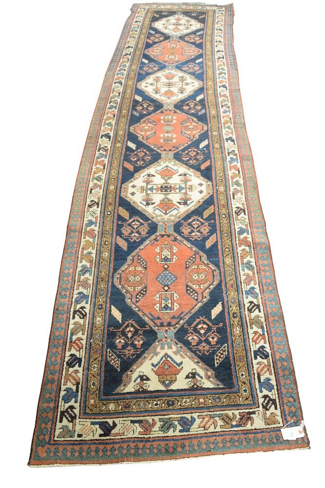 Appraisal: Caucasian Oriental Runner ' x ' Caucasian Oriental Runner '