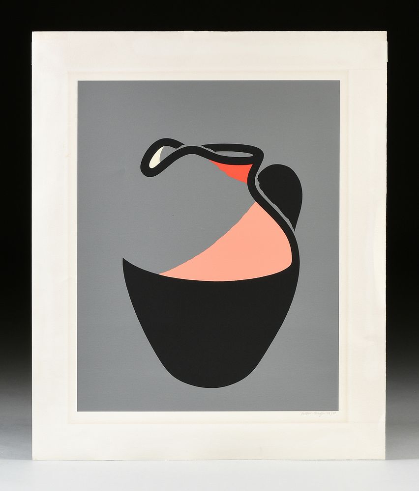 Appraisal: PATRICK CAULFIELD British A PRINT Pink Jug - PATRICK CAULFIELD