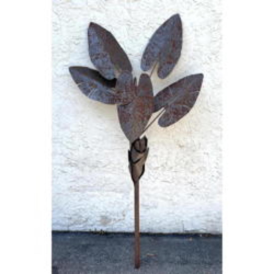 Appraisal: Chris Hiltey Trenton iron fern yard sculpture No base Was