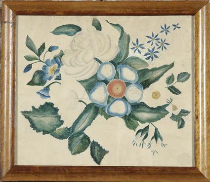 Appraisal: American School th C Theorem of a Spray of Flowers