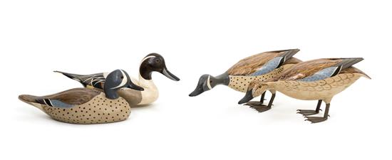 Appraisal: Sale Lot Four Decoys Chas A Moore including two standing