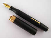 Appraisal: A Conklin lady's fountain pen in black vulcanite number P