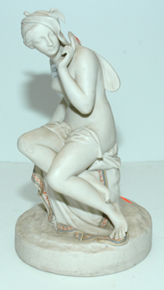 Appraisal: THC COPELAND PARIAN FIGURE OF DIANA RESTORED