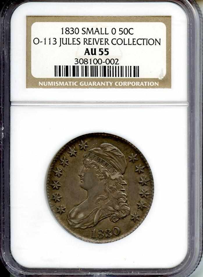 Appraisal: C Small AU NGC Ex Jules Reiver Collection O- R