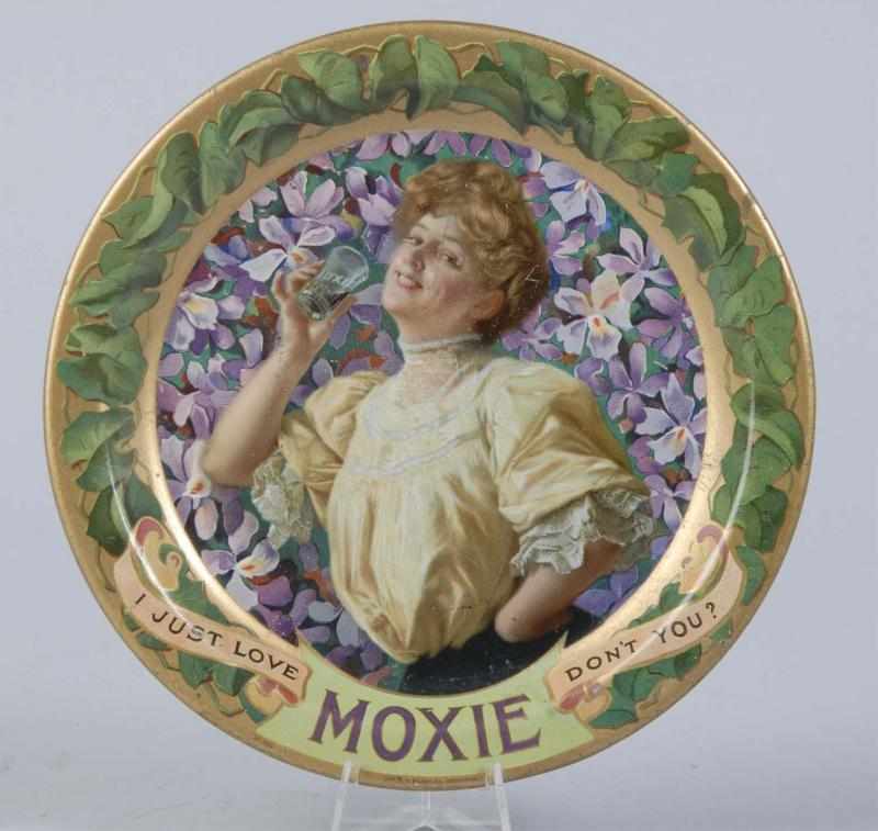 Appraisal: Tin Litho Moxie Change Tray Description Some minor surface marks