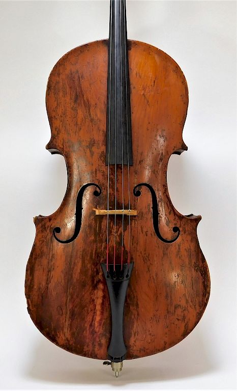 Appraisal: Abraham Prescott American Full Size Cello Abraham Prescott United States