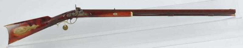 Appraisal: Philadelphia Half-Stock Rifle by Golcher Description Overall length Barrel length