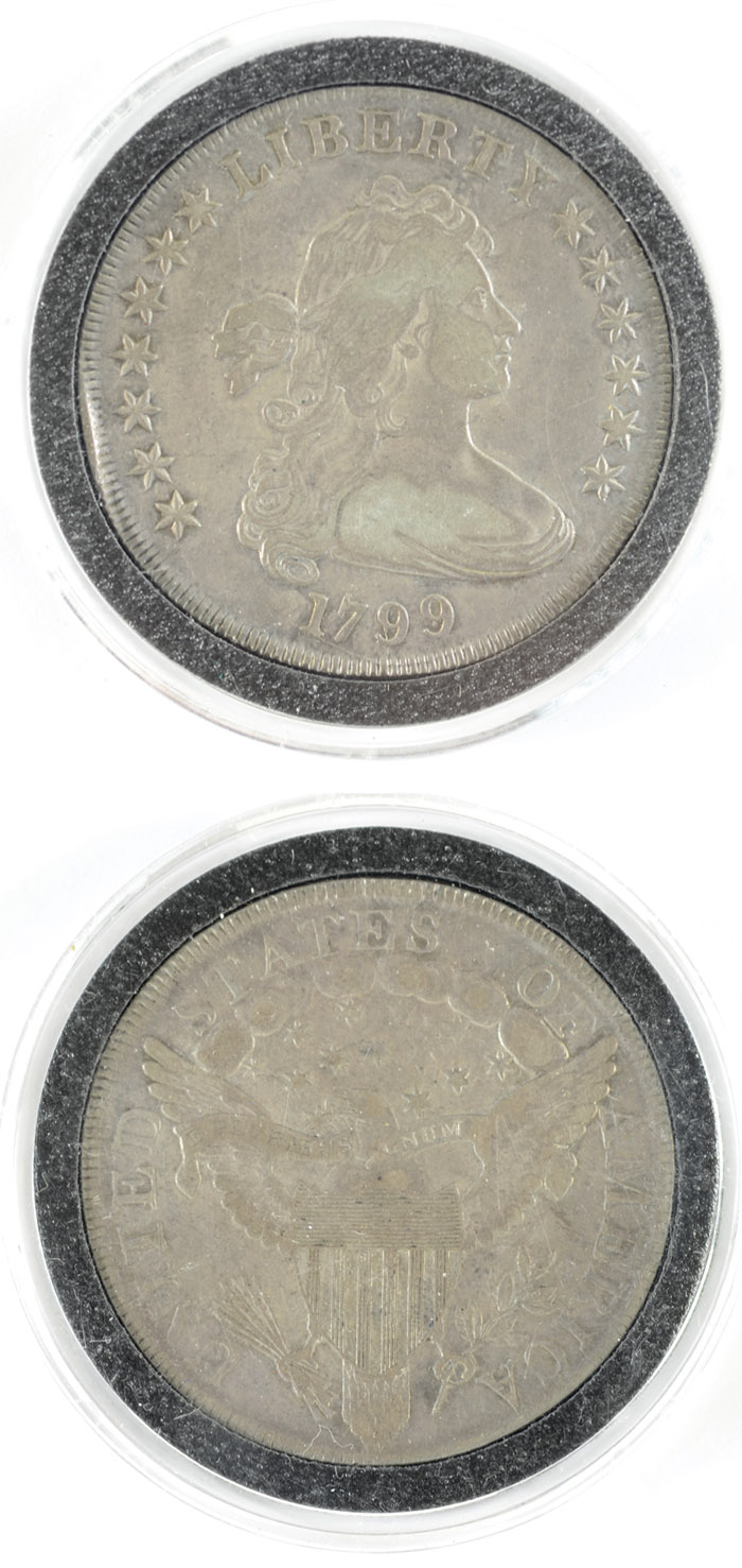 Appraisal: U S LIBERTY BUST SILVER DOLLAR