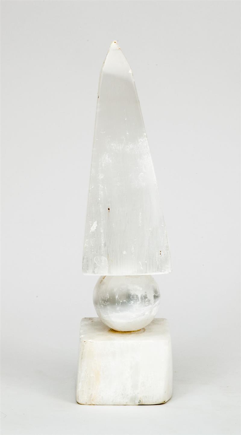 Appraisal: Obelisk Quartz x x in Estimate -