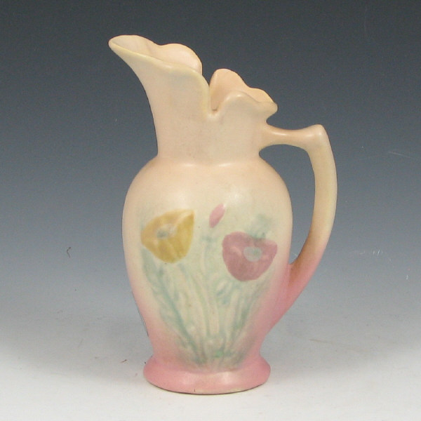 Appraisal: Hull Poppy - Pitcher - Mint Poppy pitcher in cream