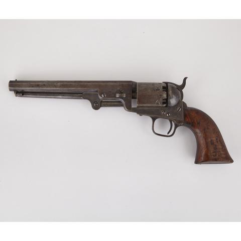 Appraisal: Canadian Militia London Colt Model Navy Percussion Revolver with consistent