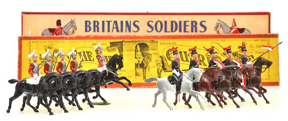 Appraisal: X BRITAINS SETS INCLUDING THE LIFE GUARDS PRE WAR AND