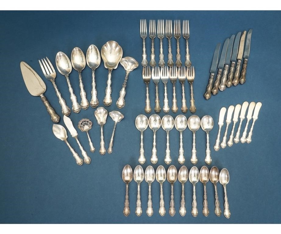 Appraisal: Gorham sterling silver flatware service in the Andante pattern Dinner