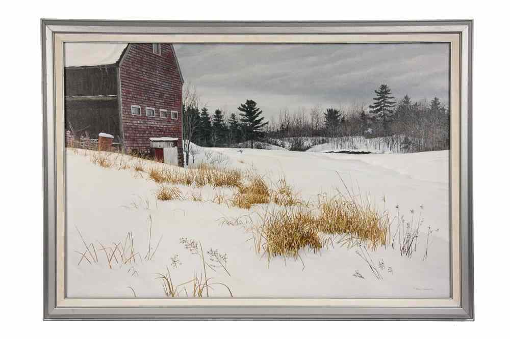 Appraisal: OOC - 'Past Presence' by Brian Kliewer Contemporary Maine signed