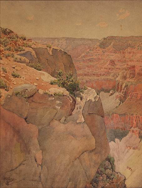 Appraisal: Gunnar Widforss - Hopi Point on the west rim of