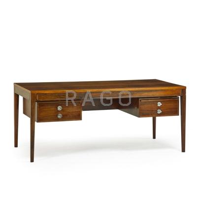 Appraisal: FINN JUHL - FRANCE AND SONS Diplomat desk Denmark s