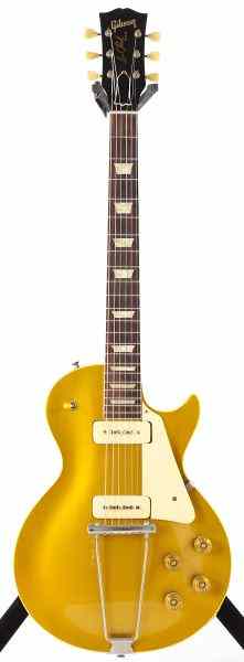 Appraisal: Gibson Les PaulFinish Goldtop Serial Number no serial see Gruhn