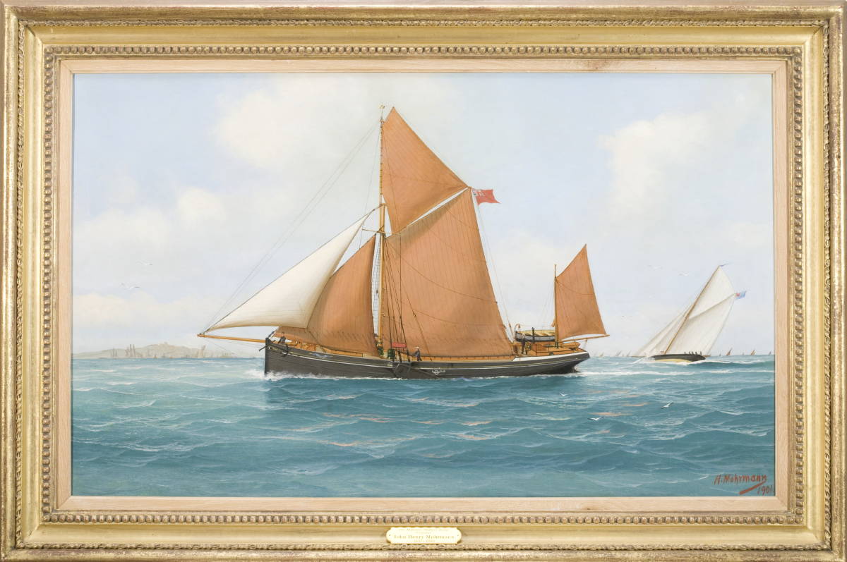 Appraisal: JOHN HENRY MOHRMANN AMERICAN - THE MASONIC THAMES BARGE quot