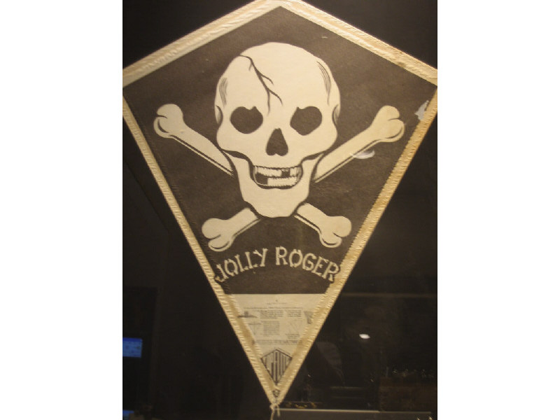 Appraisal: GRUNDEN MARTIN MANUFACTURING CO ST LOUIS JOLLY ROGER framed paper