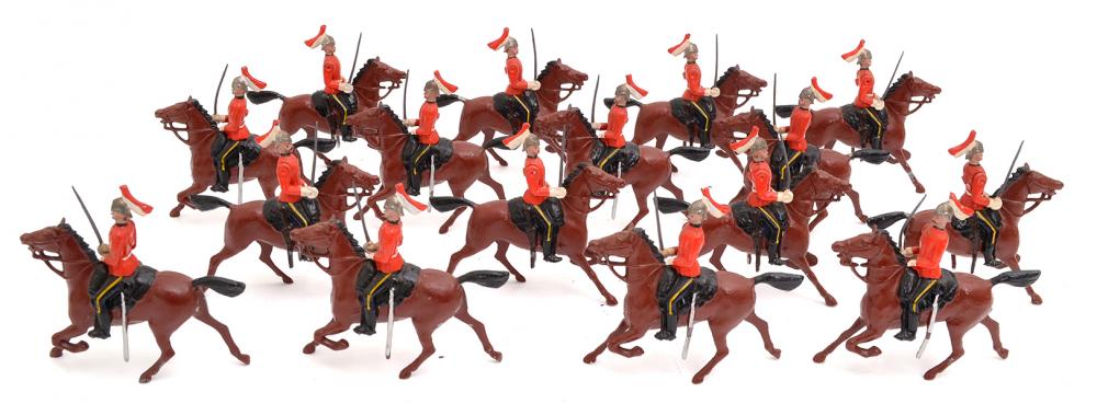 Appraisal: UNBOXED BRITAINS TH DRAGOON GUARDS FROM SET TROTTING