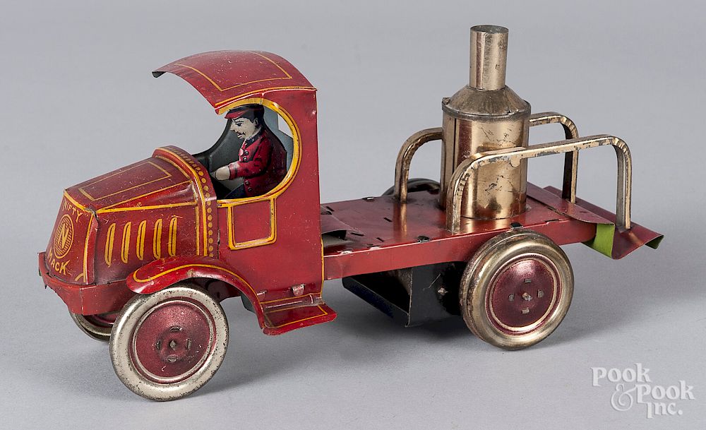 Appraisal: Nifty tin litho Mack fire pumper truck Nifty tin litho