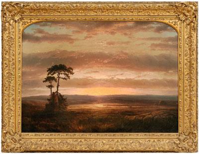 Appraisal: Louis Remy Mignot painting South Carolina New York Britain -