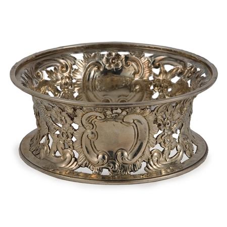 Appraisal: George V Silver Bowl Stand Estimate -