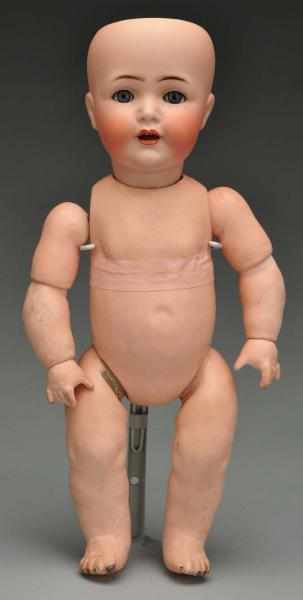 Appraisal: K R P Walking Toddler Doll Description German bisque socket