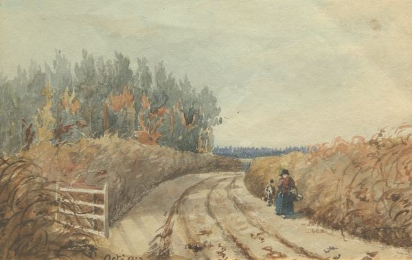 Appraisal: ATTRIBUTED TO DAVID COX THE ELDER BRITISH - x sight