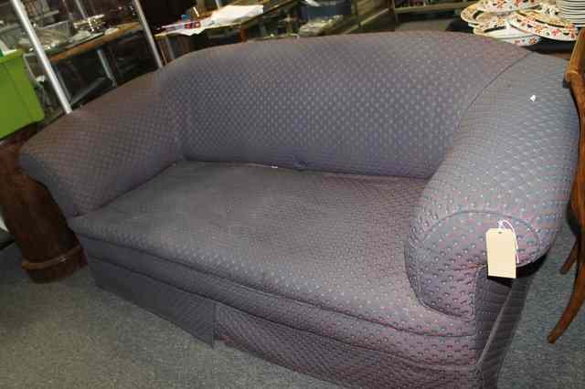 Appraisal: A VICTORIAN CHESTERFIELD SOFA on turned supports