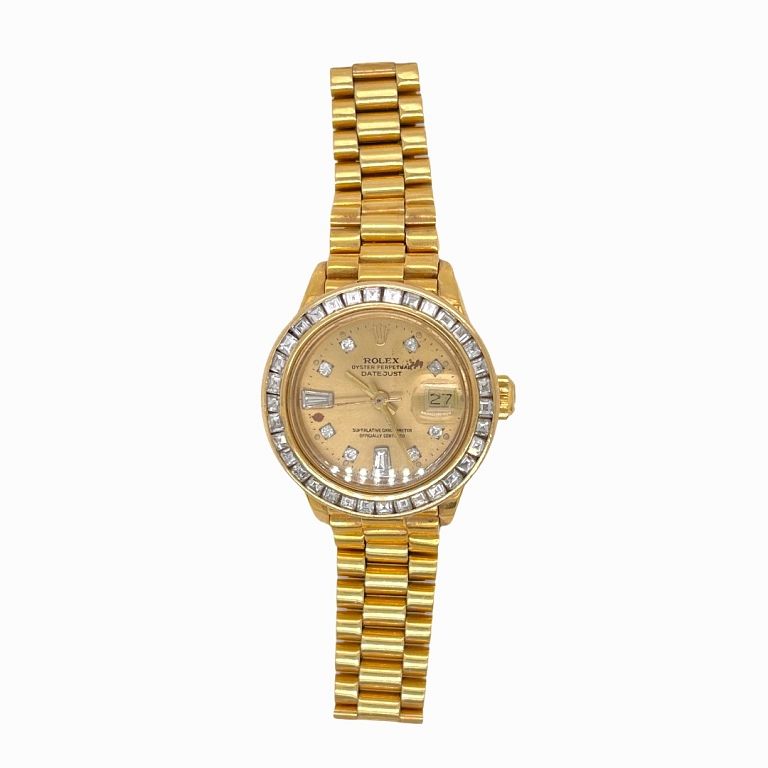 Appraisal: Ladies Rolex K President Lady Rolex SOLID K Yellow Gold