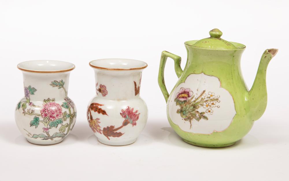 Appraisal: Group of Chinese Famille Rose Porcelain Tableware late th early