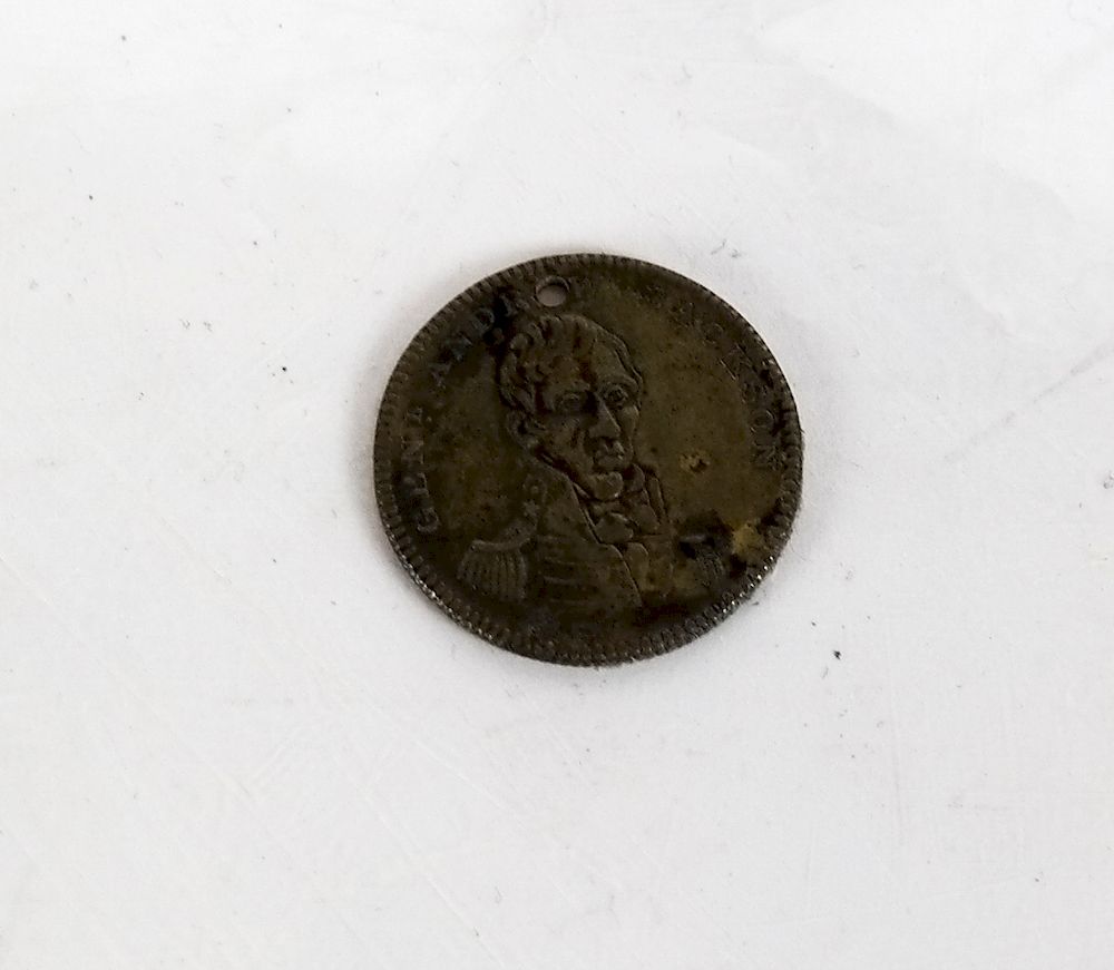 Appraisal: Andrew Jackson Token Hero of New Orleans Andrew Jackson token