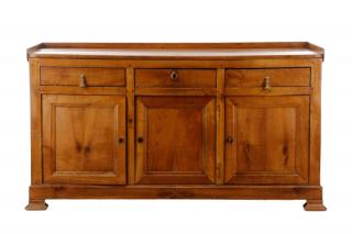 Appraisal: French Provincial Cherry Buffet th C French late th century