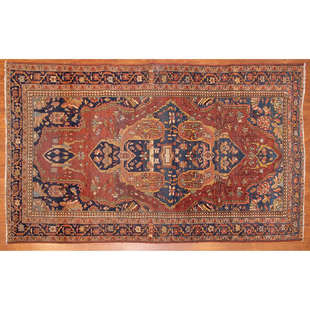 Appraisal: Faraghan Sarouk Rug Persia x First quarter- th century hand-knotted