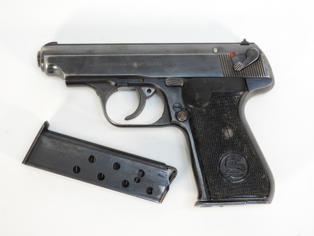 Appraisal: WWII GERMAN SAUER H PISTOL Germany C mm serial number