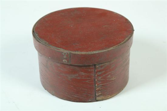 Appraisal: NEW HAMPSHIRE BENTWOOD BOX Daniel Cragin Wilton Hillsborough County th