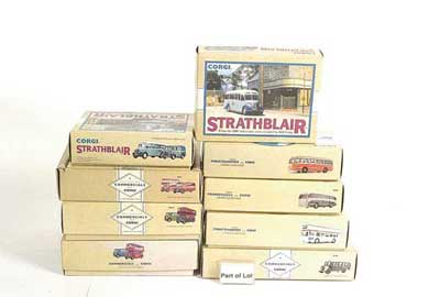 Appraisal: Corgi Classics th scale Buses and Sets - Sets include