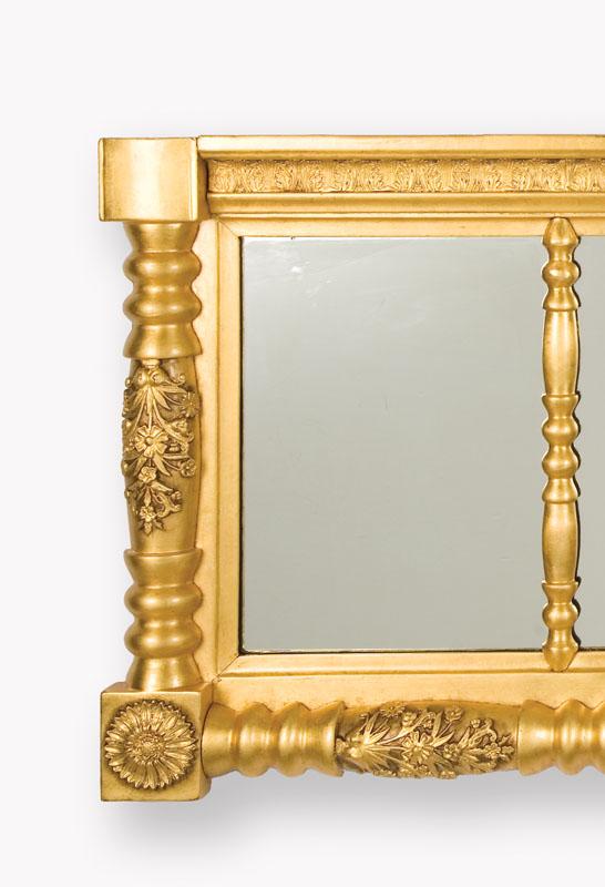 Appraisal: CLASSICAL OVERMANTEL MIRROR Probably American nd quarter- th century In