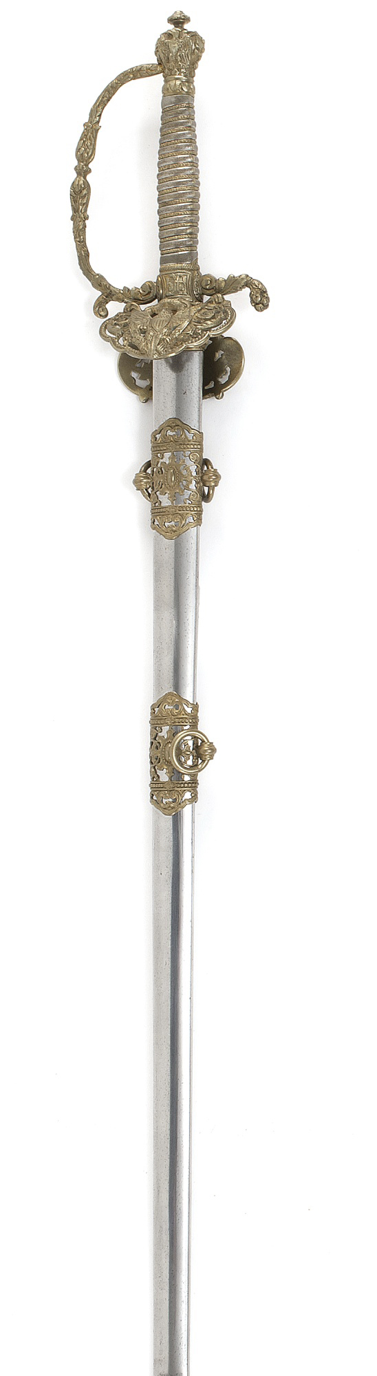 Appraisal: EXCEPTIONAL U S MODEL STAFF AND FIELD OFFICER'S SWORD AND