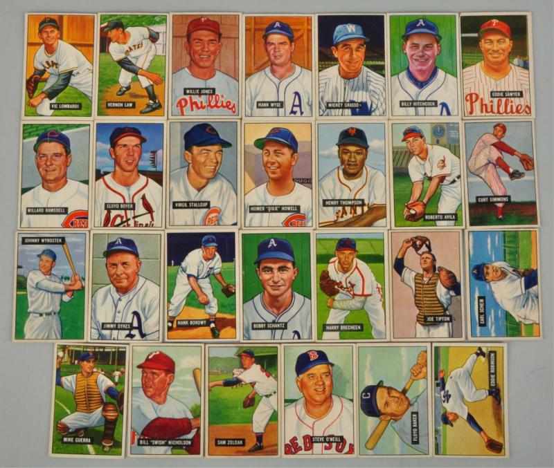 Appraisal: Lot of Bowman Baseball Cards Description Includes mostly commons along