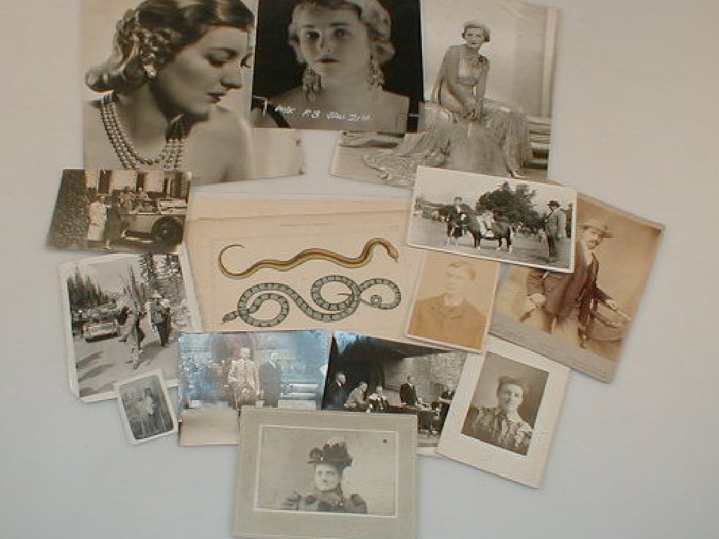 Appraisal: Madame Yevonde Copyright photographs marked 'Obituary - Dead' verso of