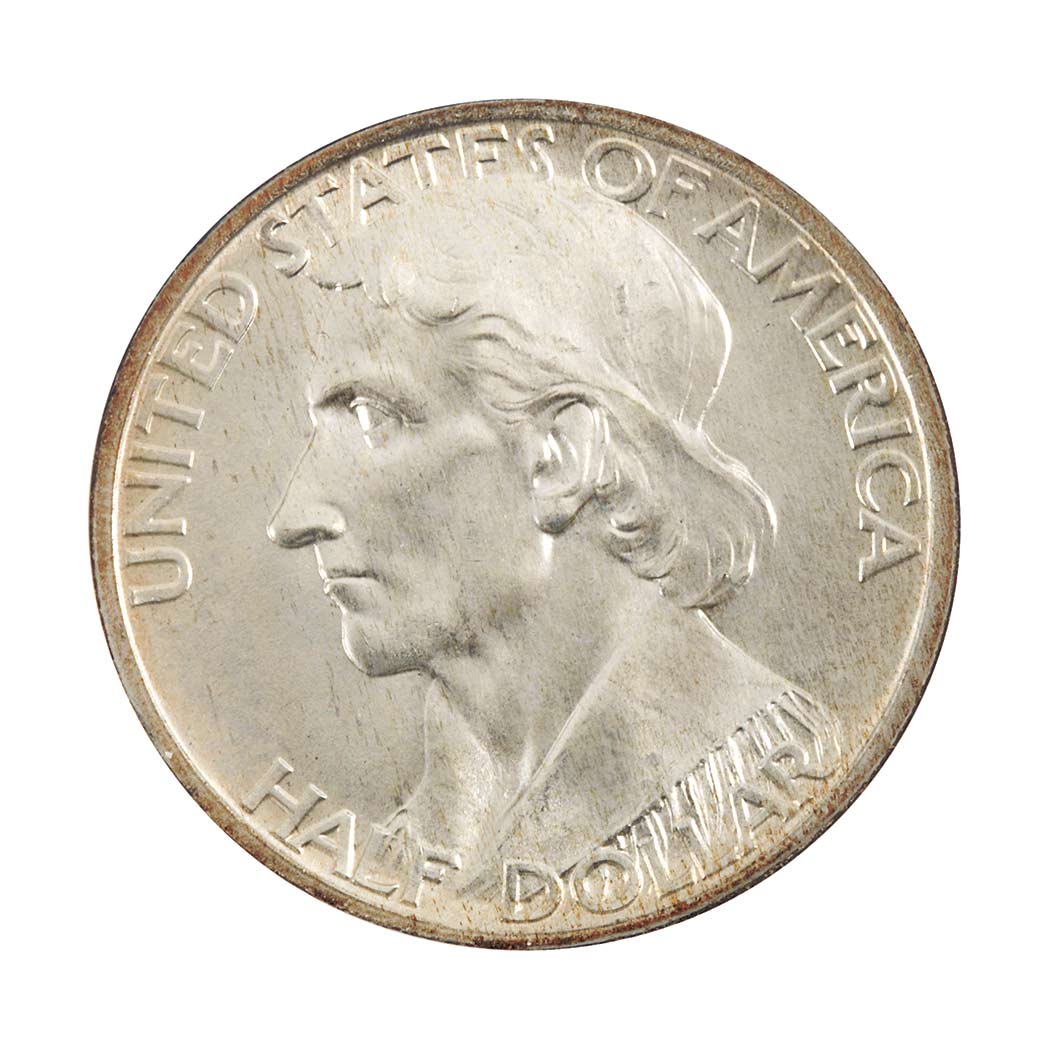 Appraisal: Daniel Boone Half Dollar Choice Gem Brilliant Uncirculated coin graded