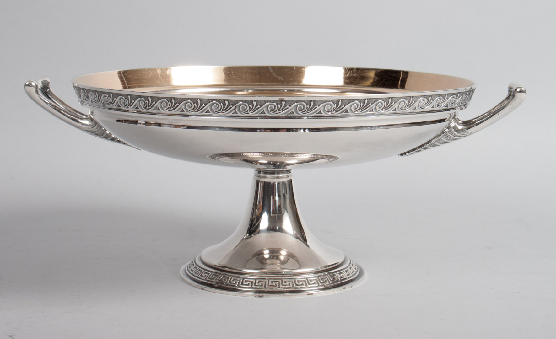 Appraisal: Neo-Grec style silver centerpiece bowl Gorham centerpiece bowl circa marked