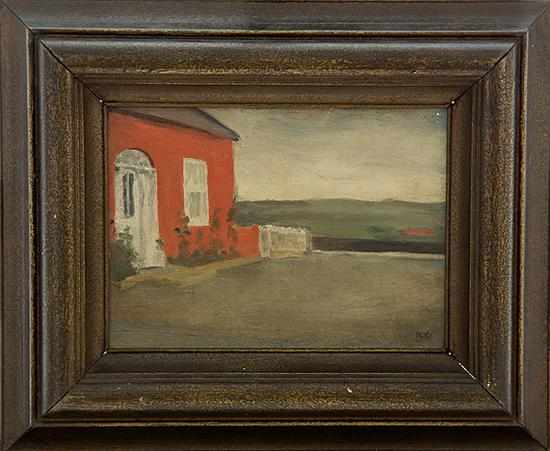 Appraisal: Nora Houston Virginia - KILKEE oil on panel framed signed