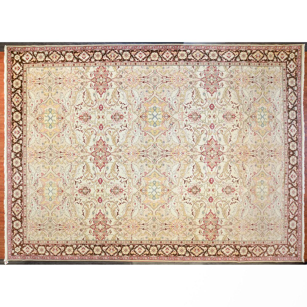 Appraisal: Stark Persian Style Carpet x Modern hand-knotted wool pile on