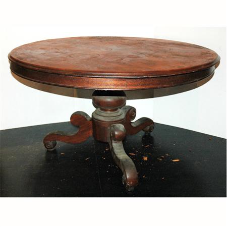 Appraisal: Victorian Walnut Breakfast Table Estimate -