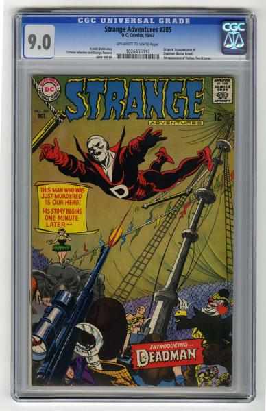 Appraisal: Strange Adventures CGC D C Comics Arnold Drake story with