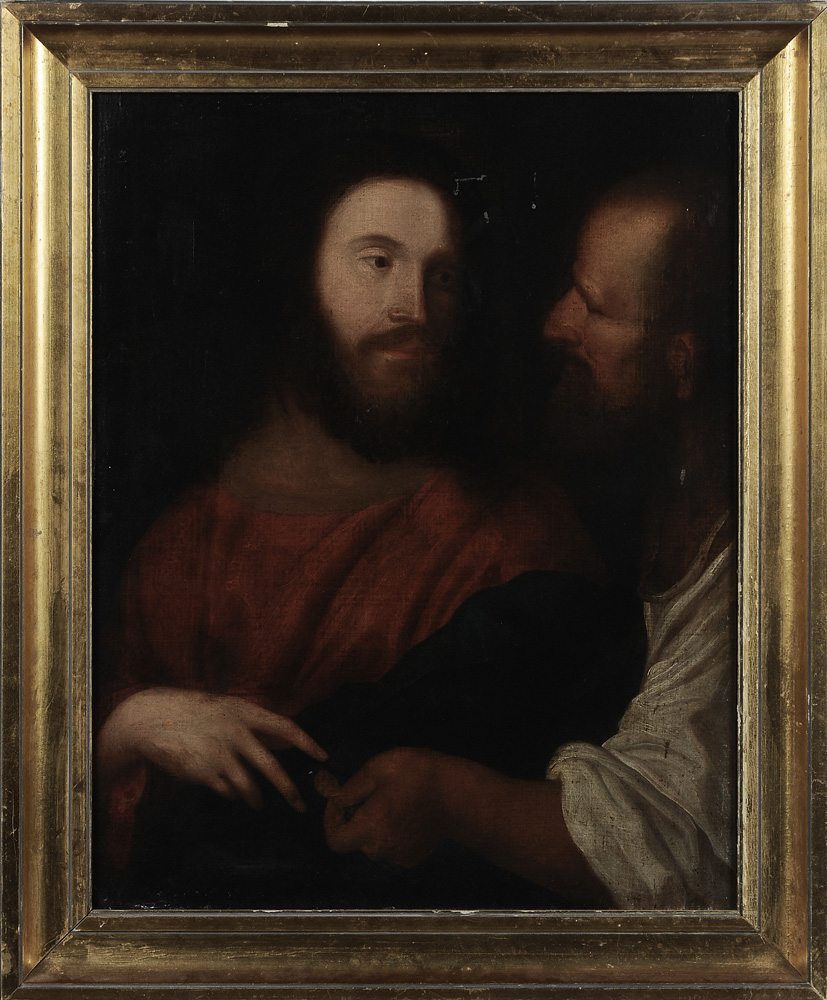 Appraisal: Italian School late th early th century Christ Handing Peter