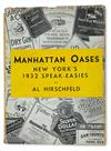 Appraisal: HIRSCHFELD AL Manhattan Oases New York's Speak-Easies with a Gentleman's